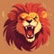 Lauren Faust\\\'s Illustrated Lion Shouts Cutely