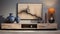 Laurent Khuppel Tv Stand: Serene Minimalism With Jazzy Interiors