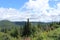 Laurentian mountains landscape