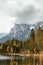 The Lautersee near Mittenwald in the Bavarian Alps.