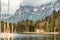 The Lautersee near Mittenwald in the Bavarian Alps.