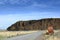 Lava Beds National Monument Entrance Sign at Petroglyph Point, Northern California, USA