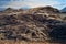 Lava field of the Krafla volcano in the north of Iceland.