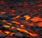 Lava Field Mountain Travel Background