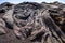 Lava flow detail on Pico do Fogo, Cape Verde