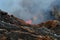 Lava lake of Marum Volcano in Ambrym Island, Vanuatu