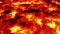 Lava Magma Volcano Vertical 3D Rendering Animation