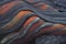 Lava Mirage: A Kaleidoscope of Fiery Stripes.