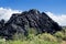 Lava Mountain near the walkway through lava fields at Valley of