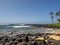 Lava rocks along beautiful Poipu Beach
