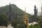 Lava Stone Buddha statue made of stone at Wat Thamkrabok.