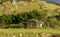 Lava stone house, Azores archipelago (Portugal)