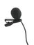 Lavalier condenser recording microphone