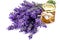 Lavander with aromatic oil