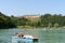 Lavarone Lake in Chiesa, Trentino Alto Adige, Italy