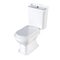 Lavatory pan isolated on a white background, bidet