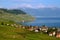 Lavaux vineyards on Lake Geneva, Switzerland