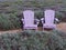 Lavender Adirondack Chairs