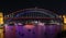 Lavender Bay and Sydney Harbour Bridge during Vivid Sydney