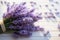 Lavender bliss Bouquet of fresh lavender flowers, a symbol of serenity