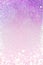 Lavender Blush Background Glitter Silhouettes Vertical Mobile Postcard. Generative AI