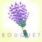 lavender bouquet vintage