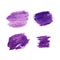 Lavender color brush strokes hand drawn background