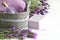 Lavender cosmetics spa body care abstract composition