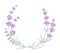 The lavender elegant wreath.