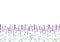 Lavender field pattern on white background. Watercolour hand drawn flowers, leaves, plants