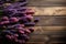 lavender flowers on a table not only adds a touch of natural beauty and tranquility to any space