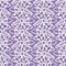 Lavender french farmhouse floral country style linen cloth background. Lilac interior design all over print. Printed