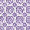 Lavender french farmhouse floral country style linen cloth background. Lilac interior design all over print. Printed