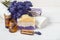 Lavender handmade soap and accessories for body care (lavender,