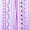 Lavender Handmade Stripes. Modern Line