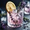 Lavender Love Cocktail, gin, lavender syrup