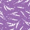 Lavender purple vector seamless repeat pattern.