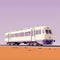 Lavender Train: Clean And Simple Designs In The Style Of Annibale Carracci