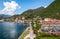 Laveno, Italy. Panoramic view