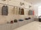 Lavish Boutique Interior. Luxury Mockup