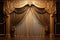 Lavish Luxury curtain. Generate Ai