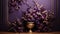 lavish luxury purple background