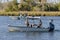 Law enforcement officers from the Florida Fish & Wildlife Commission patrol the waters of Crystal River.