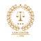 Law firm, office, center logo design