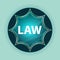 Law magical glassy sunburst blue button sky blue background