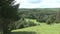 A lawn on a long clearing among the Ural forest.