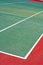 Lawn tennis court