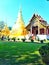 Lawn within Wat Phra Singh Thailand