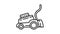 Lawnmower icon animation