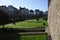 Lawns and Garden along the Walls of Vannes City